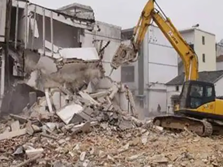 汉南旧房改造拆除